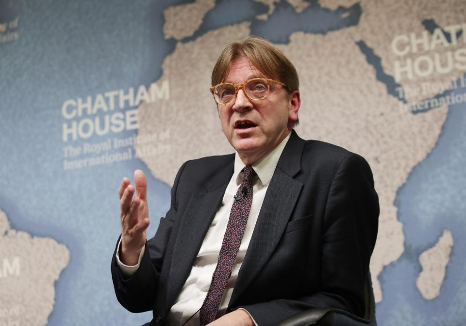  Firebrand Guy Verhostadt is one of the key players for the EU