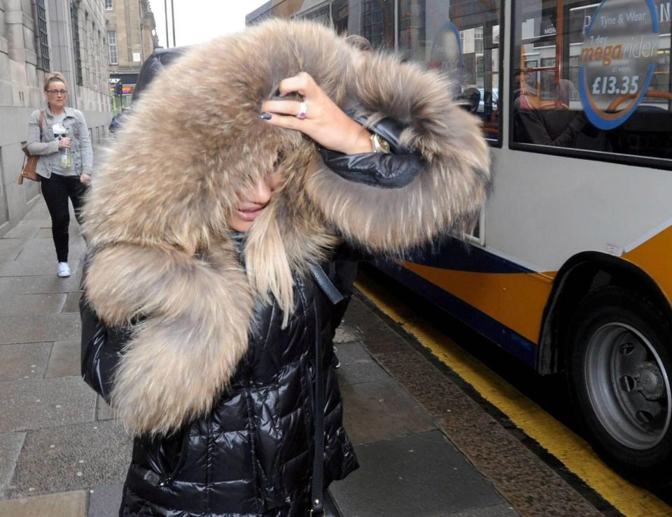  The reality TV star Chantelle Connelly is seen leaving court earlier today