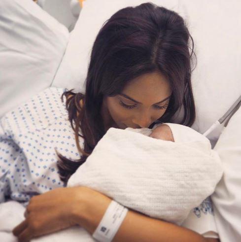  Rochelle welcomed daughter Valentina Raine Humes