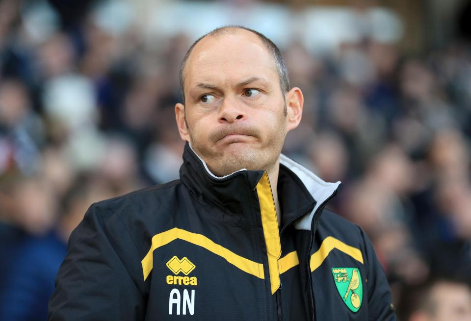  Alex Neil was axed as Norwich chief with the club out of contention for promotion