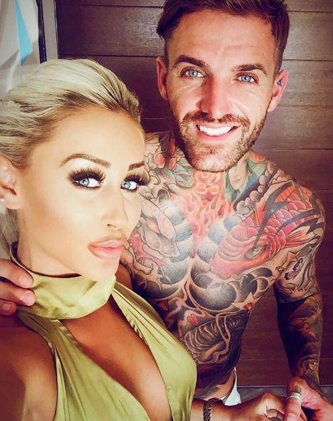  Aaron Chalmers has back at his ex Becca Edwards for saying he cheated