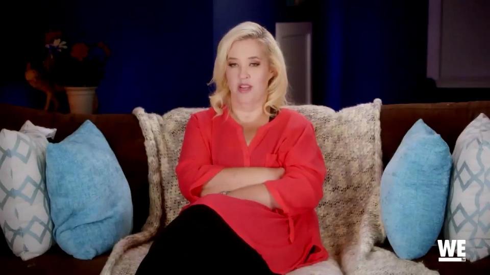  Now Mama June is slimmer than she is in this picture and can wear a UK size 8 dress