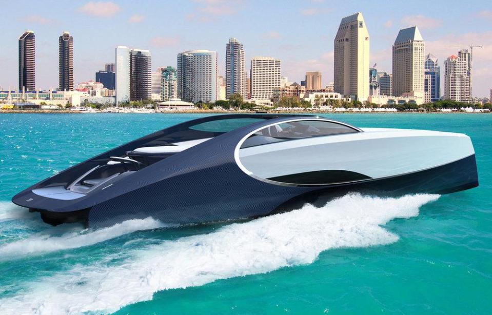  Bugatti is releasing a luxury yacht version of its £2.1m Chiron supercar