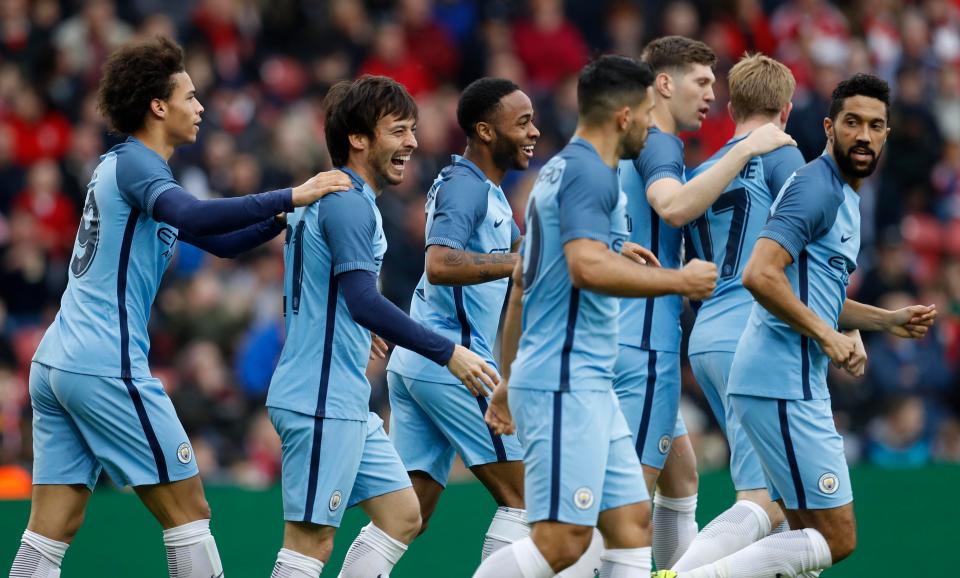  Manchester City booked their place in the FA Cup semi-final at the expense of Middlesbrough