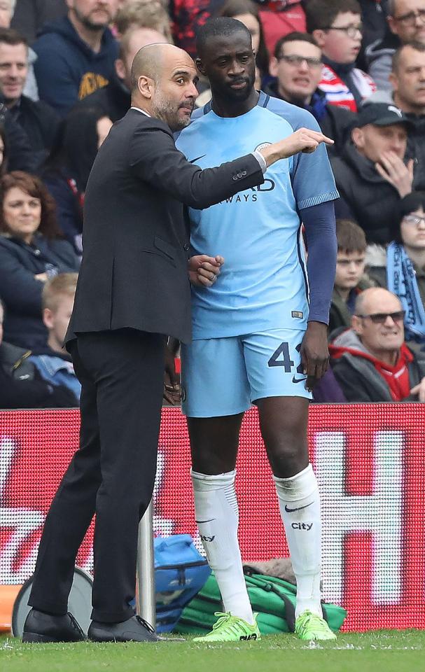  Yaya Toure backs boss Pep Guardiola and believes he will bring success