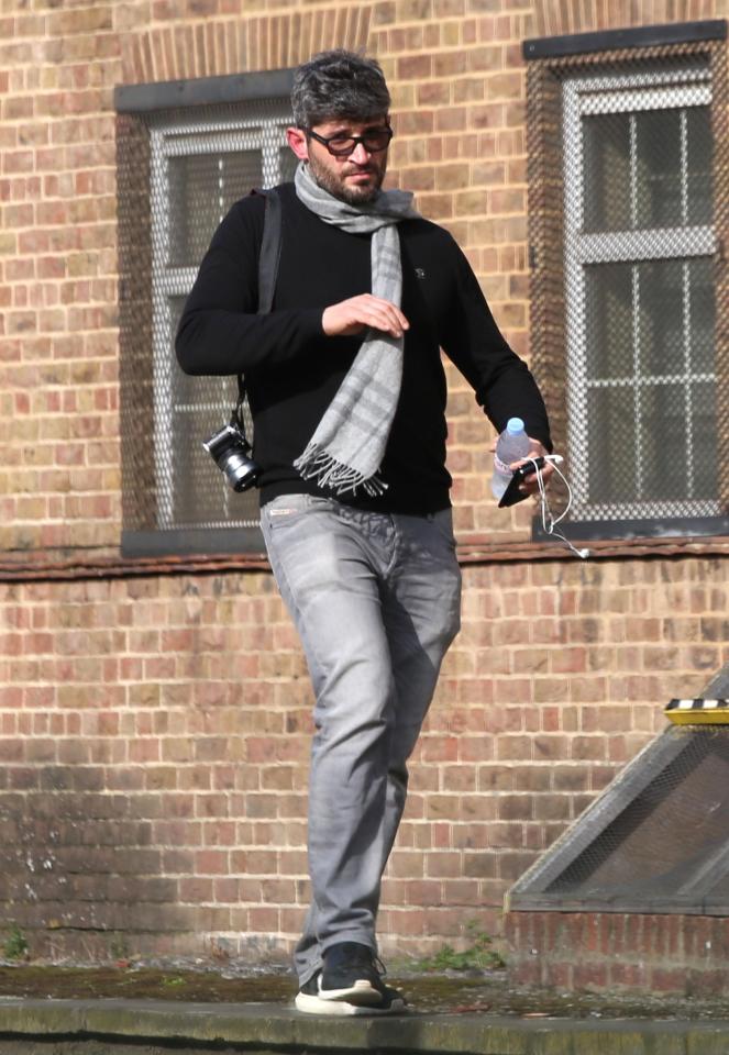  'He's no respect' . . . George Michael's cousin claims Fadi Fawaz, pictured near the singer's London home yesterday, has snubbed the singer's family since his death on Christmas Day