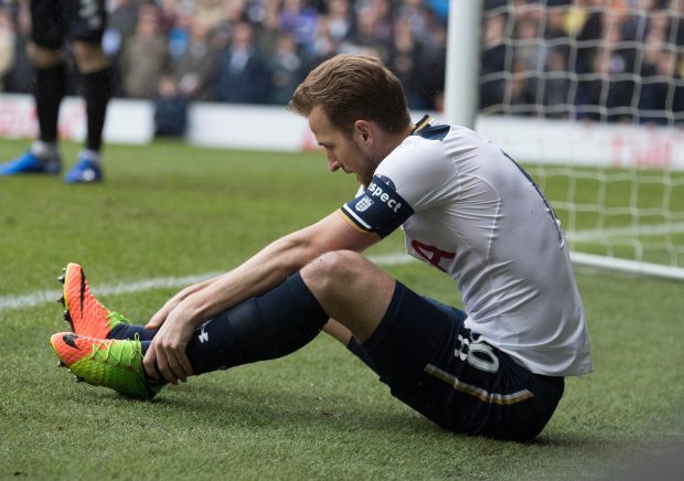 Harry Kane is hoping to be back quicker than expected from his ankle injury