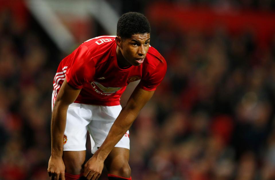  Marcus Rashford has made 37 appearances for the Red Devils this season