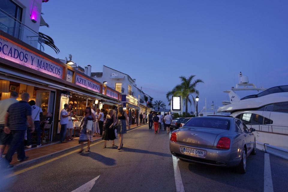 Spanish police are fighting a never ending battle against vice in the holiday resort favoured by Brits 