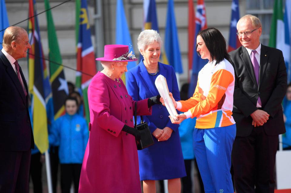  The annual event saw the launch of a global relay from outside Buckingham Palace