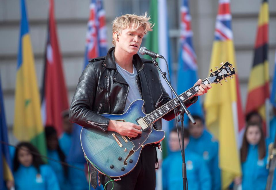  Aussie singer Cody Simpson rocked the crowd with a stellar performance