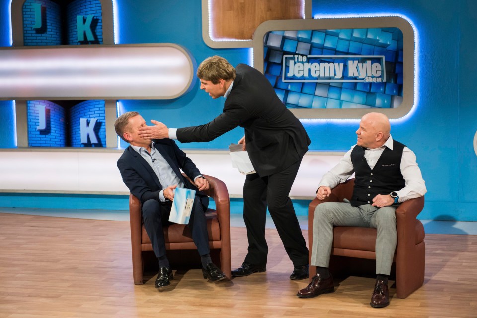 David does what Jeremy never dares and gives his guest a slap in the face