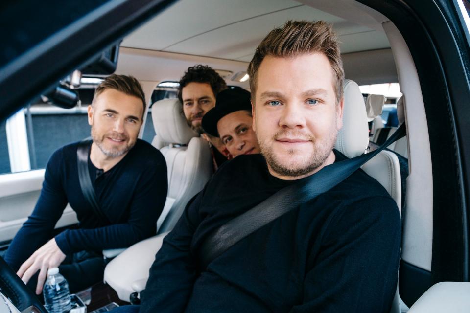  Take That will be joining James Corden for a Red Nose Day Carpool Karaoke