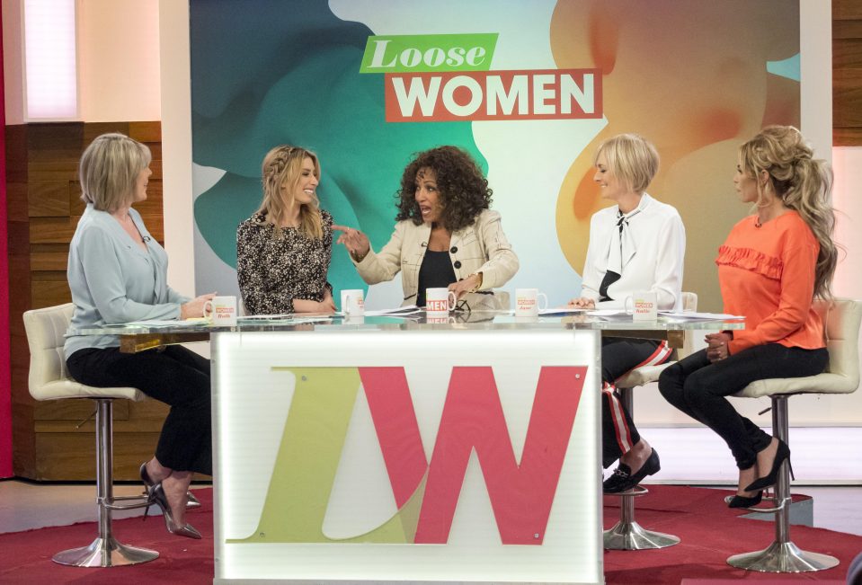  Loose Women features a revolving cast of female presenters including Katie Price and Ruth Langsford