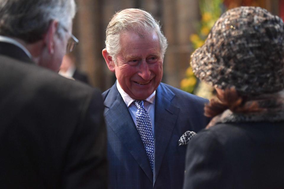  Prince Charles attended the event with his wife, but there was no sign of his son Prince William, or his wife Kate Middleton