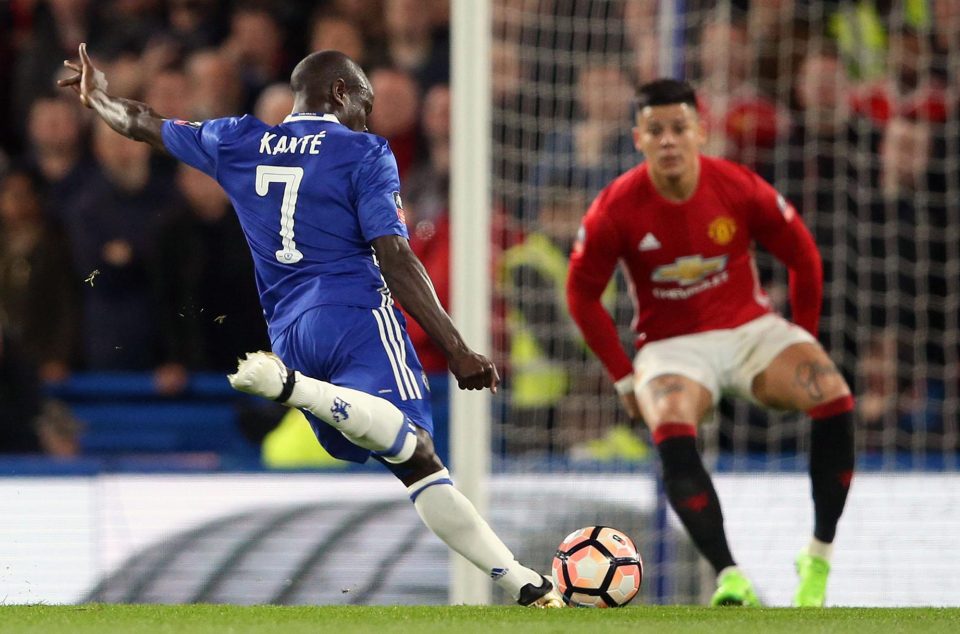  N'Golo Kante has been allowed to shine under Antonio Conte in one role