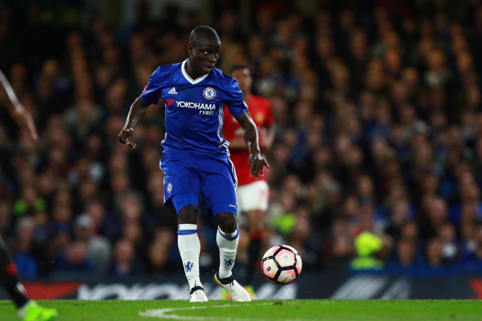  N'Golo Kante has been having a terrific debut season at Chelsea