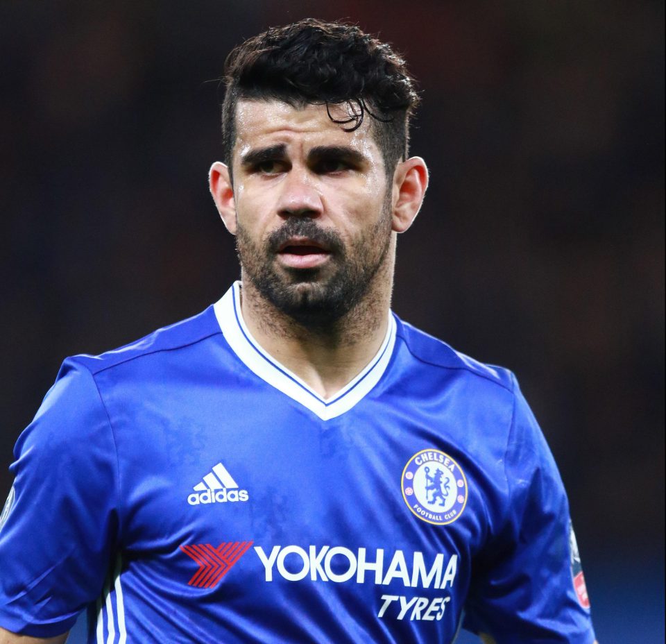  Diego Costa has been linked heavily linked with a move to China this summer