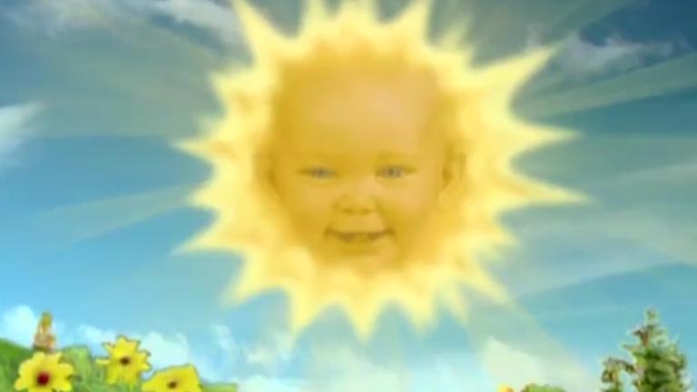  Jess is still recognisable as the baby in the sun