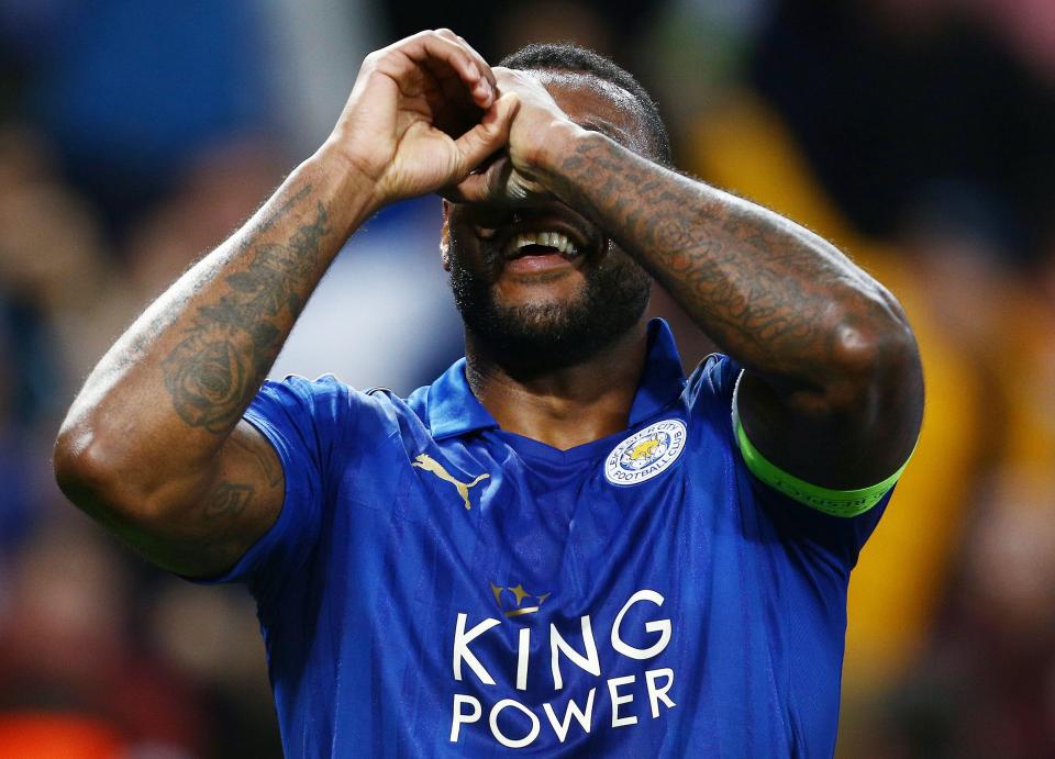  Wes Morgan will be battling for a starting spot alongside Robert Huth