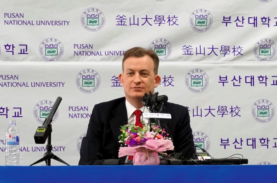  Robert Kelly, an expert on East Asian affairs and a professor at South Korea's Pusan National University, became an unlikely YouTube star