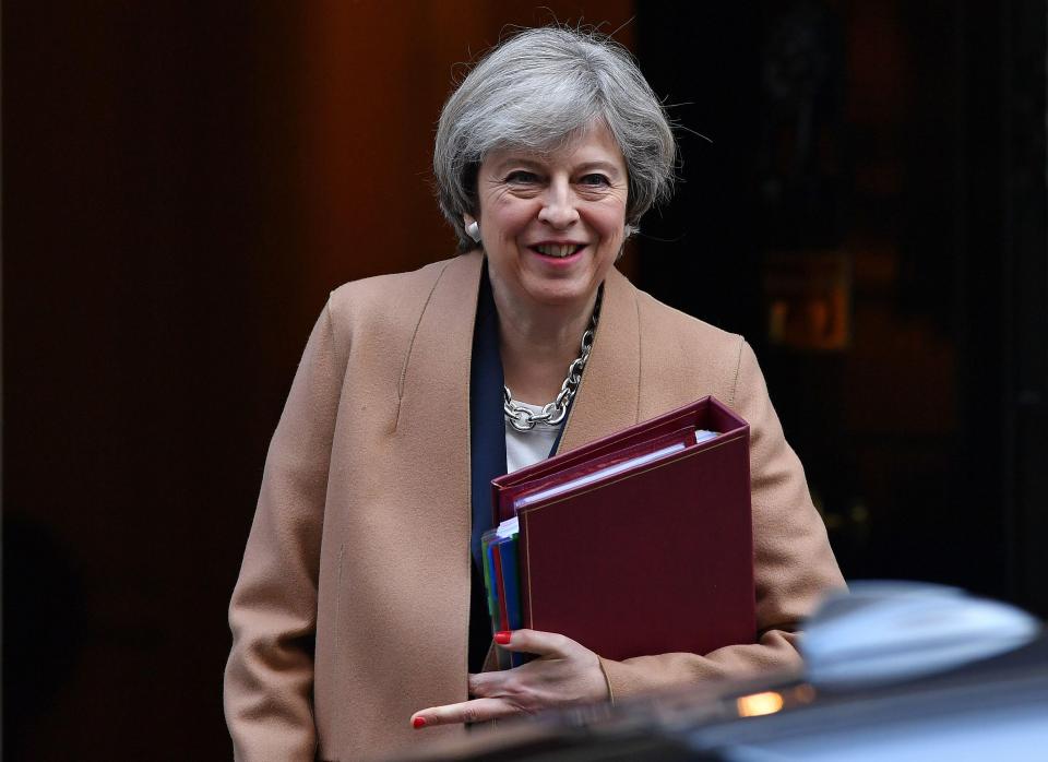  Theresa May will be able to start Brexit process tomorrow morning  after it receives Royal Assent