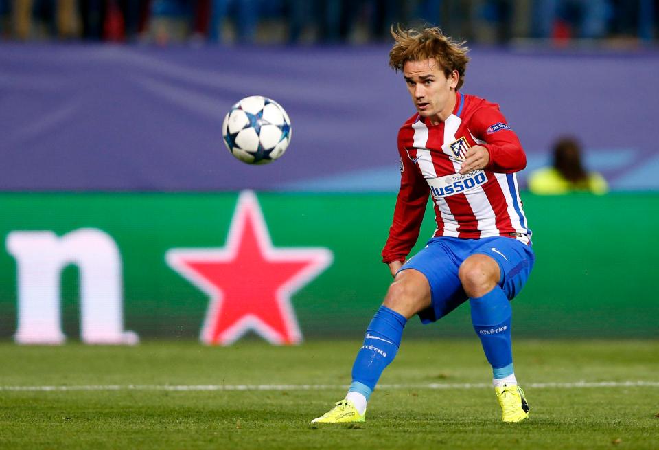  Atletico Madrid star Antoine Griezmann is apparently no longer the favourite