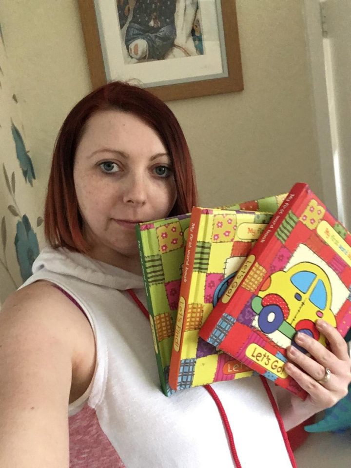  Kayleigh also picks up books for her kids on the cheap - which she then donates back when she's finished with them