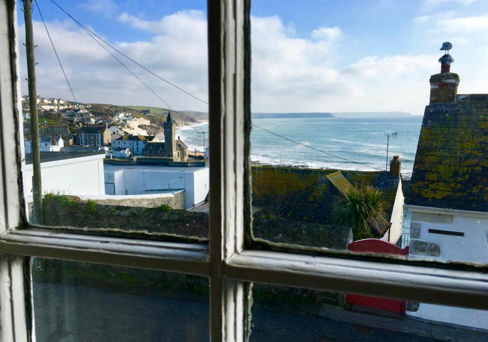  One of the home's key selling features are its views over the Cornish coastline