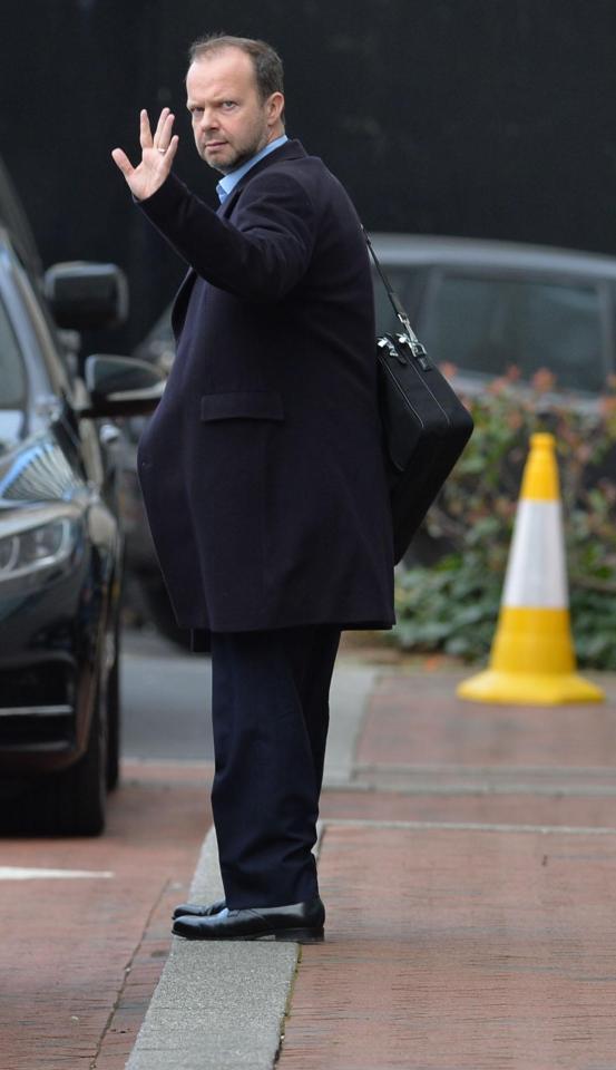  Ed Woodward was also seen outside the Lowry ahead of the Man United game