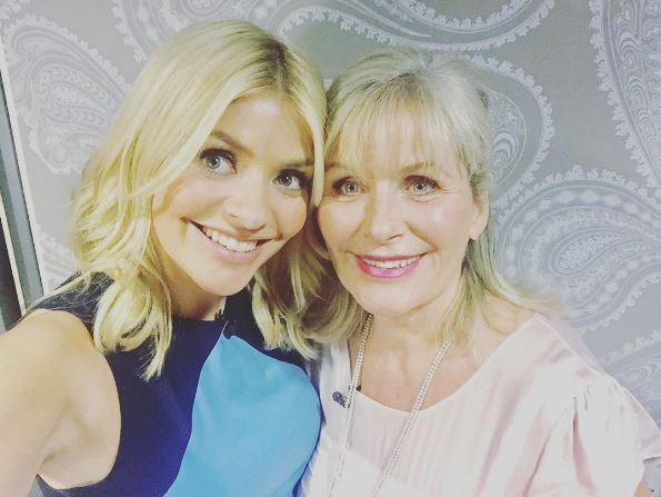  Holly Willoughby also shared this pic with her lookalike mum