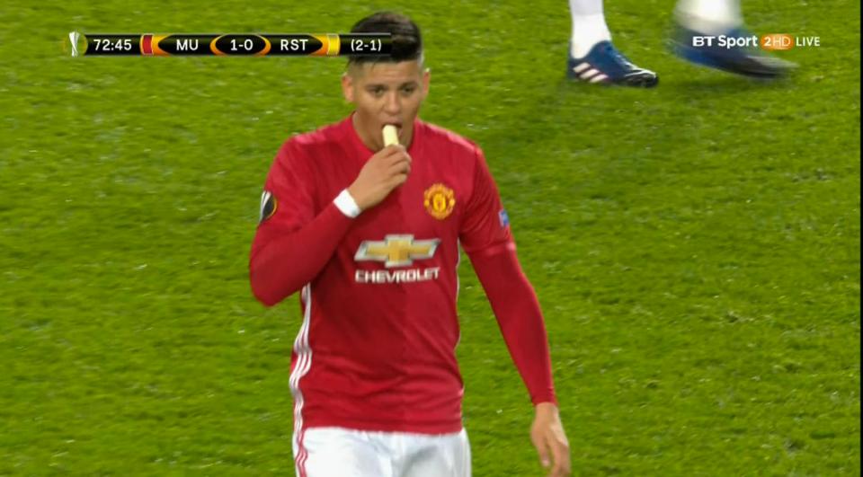  Rojo gets some much-needed nutrition