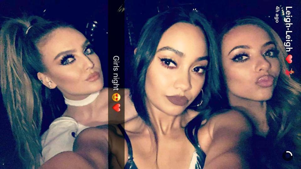  Perrie Edwards, Leigh-Anne Pinnock and Jade Thirlwall enjoyed a girls night out without Jesy Nelson on Thursday