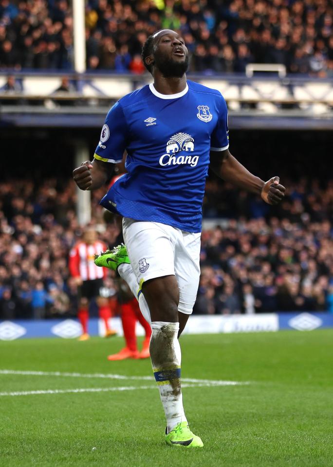  Romelu Lukaku has been in inspired form this season and is the top scorer in the Premier League this season