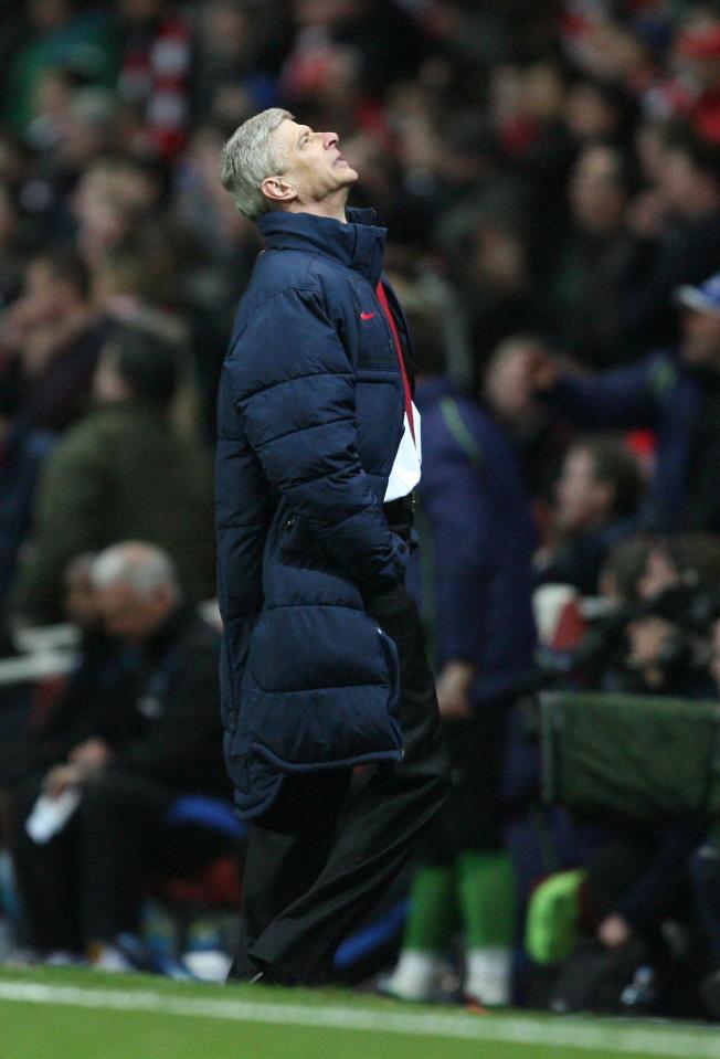  Arsene Wenger is left to review his squad options for todays game against West Brom