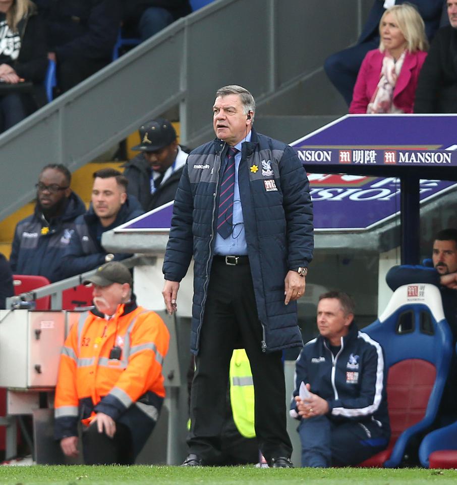  Sam Allardyce was thrilled to see his side pick up all three points