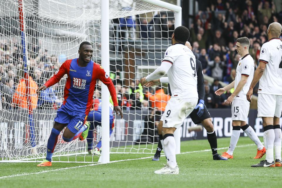  Palace's win sees them move two points above the relegation zone