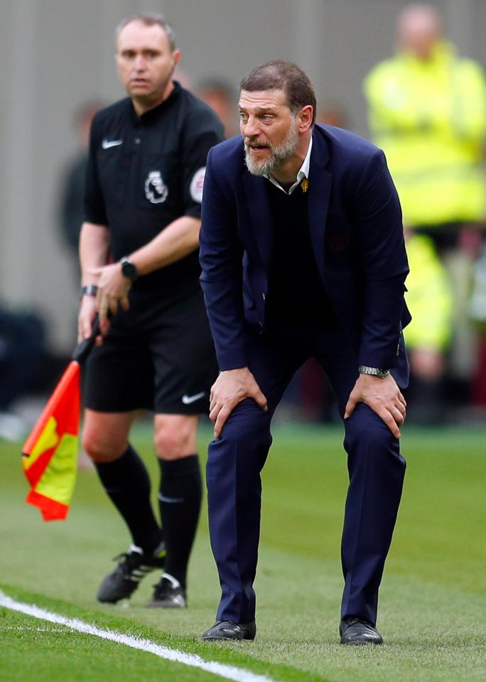  West Ham boss Slaven Bilic is under pressure from the fans after his side have slipped into the bottom half of the table