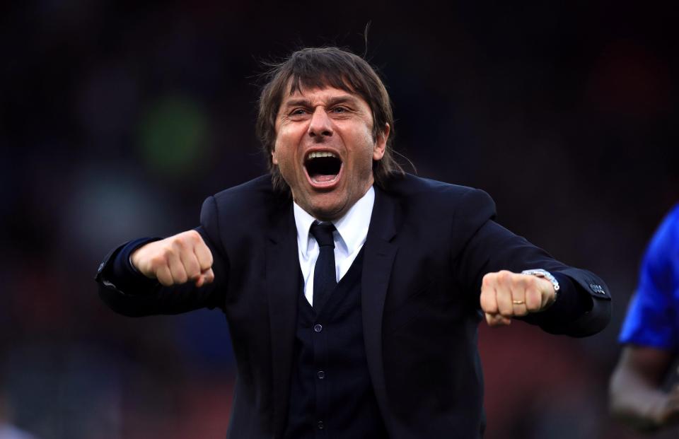  Antonio Conte has thrived in his first in England and is determined to sign a marquee centre-forward in the summer