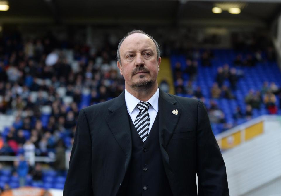  Newcastle boss Rafa Benitez is the man West Ham want to replace Slaven Bilic