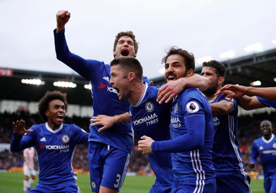  Chelsea stood up to the physical challenge posed by Stoke