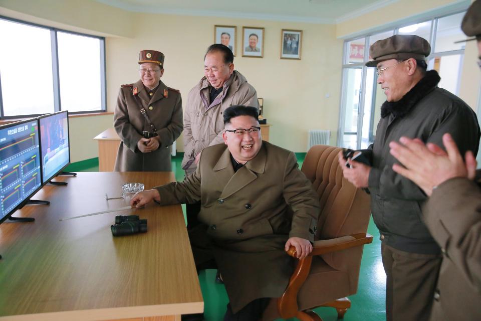  Kim Jong-un is reportedly preparing to launch a ballistic missile that could strike the US