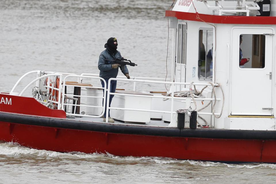  They've involved mock sniper attacks and high-speed pursuits along the water