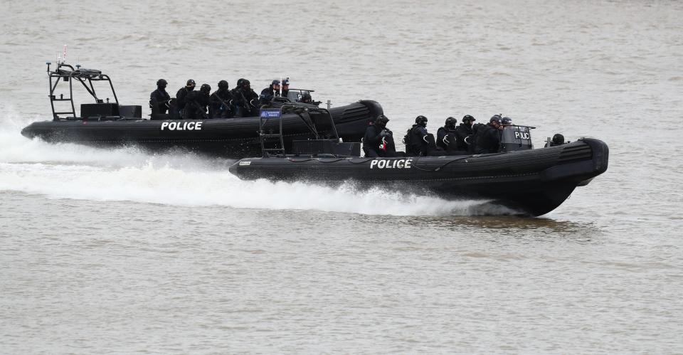  The Met Police said the drill was a 'natural progression' of its other training exercises