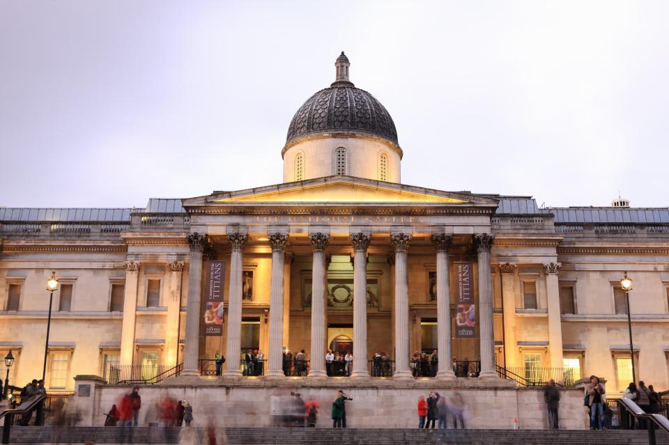  The East Wing of the National Gallery had to be evacuated and was closed for two hours after the incident