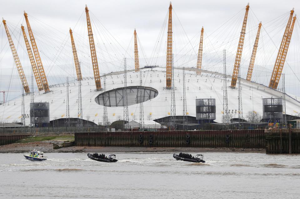  It happened at Blackwall Reach, near the Isle of Dogs