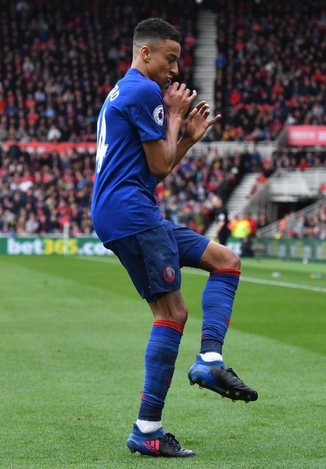  Jesse Lingard's celebration was a tribute to Drake's new song Portland