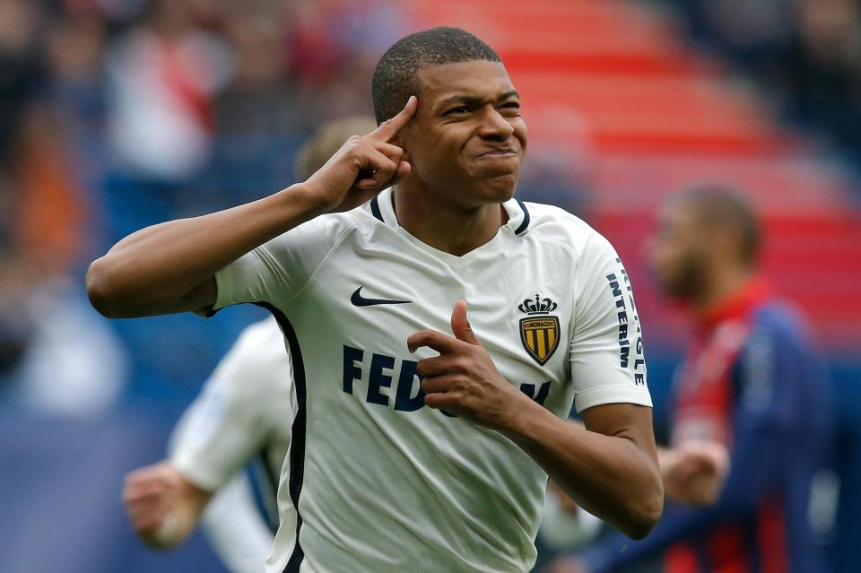 Kylian Mbappe has now scored nine goals in his last eight games