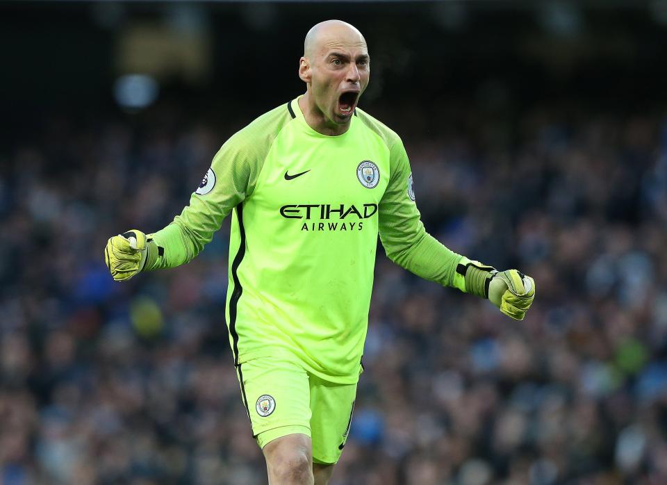  Willy Caballero hasn't done much wrong at Manchester City but could be moving on in the summer