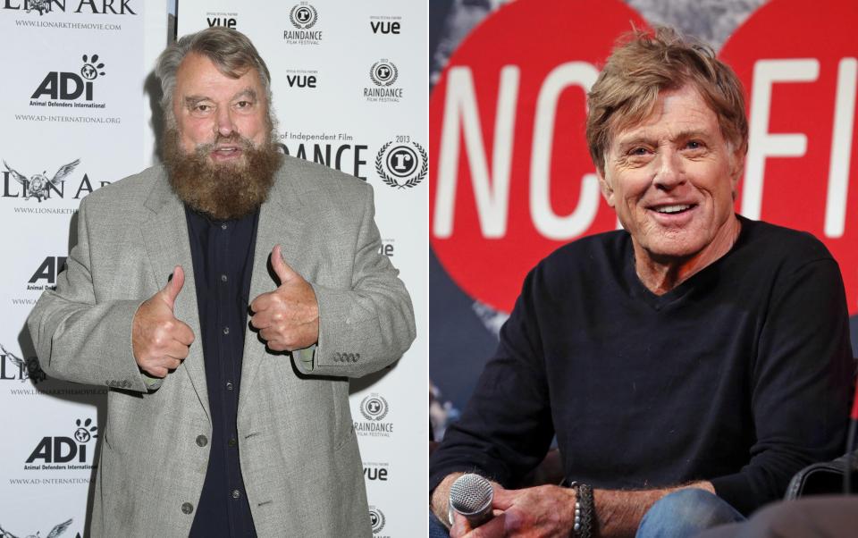  Blessed by years: Brian Blessed and Robert Redford